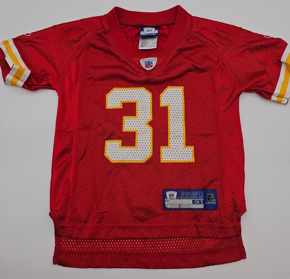 Reebok Child's 3T Kansas City Chiefs Number 31 Priest Holmes Jersey